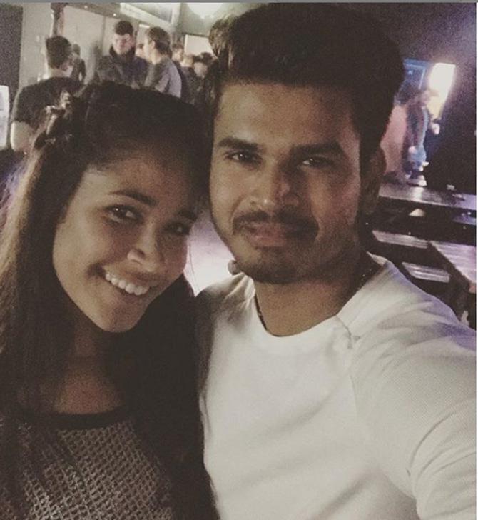 Shreyas Iyer's father is Santosh Iyer is a Tamilian from Kerala, and his mother Rohini Iyer is a Mangalorean Tulu.
Shreyas Iyer posted this picture with a friend and wrote, 