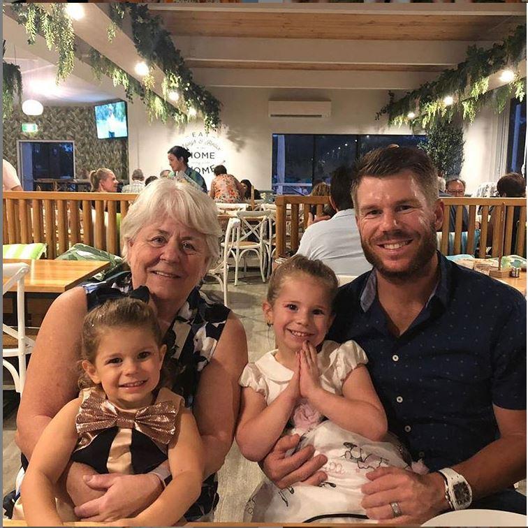 David Warner posted this picture and captioned it, 