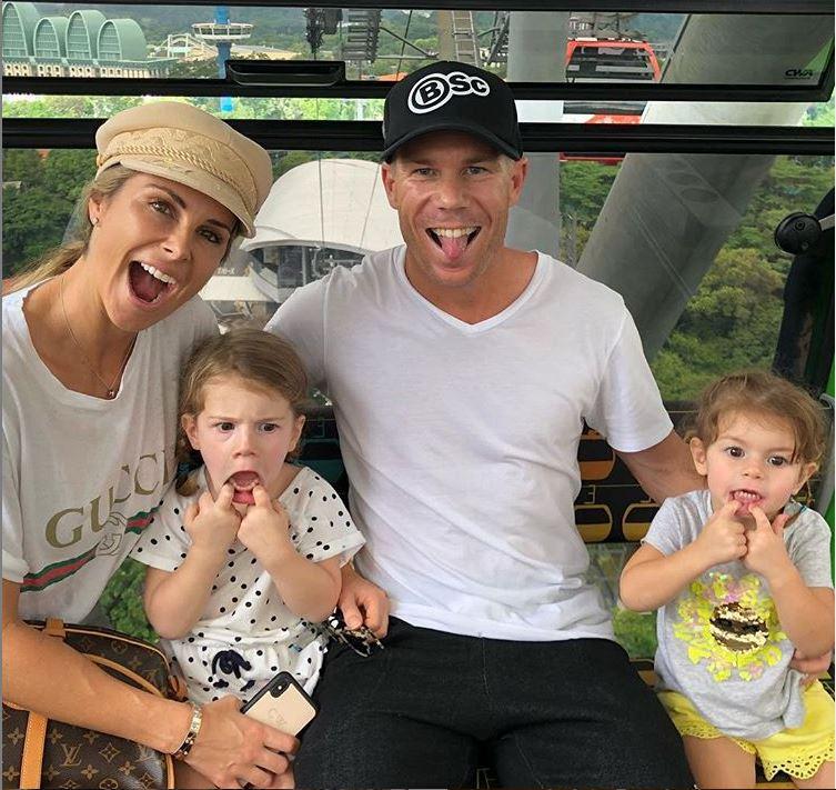 David Warner posted this picture and captioned it, 