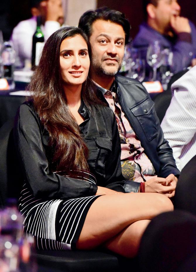 Abhishek and Pragya Kapoor