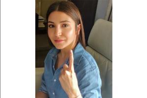 Anushka Sharma received pleasant surprise at polling booth