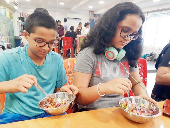 Cooking it up with kids