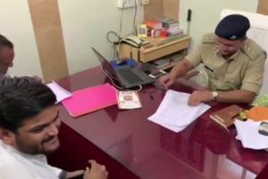 Hardik Patel files police complaint on slapping incident