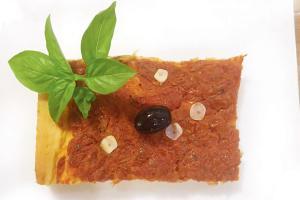 Mumbai Food: A four-course Italy meal on a plate