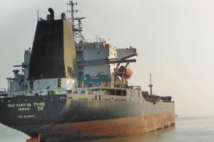 We want to go home, say 17 sailors stranded aboard vessel Tag Navya