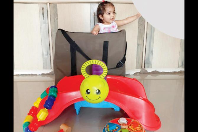 The bug can be used to climb, slide on or as a rocking toy. It helps toddlers with co-ordination and balancing skills