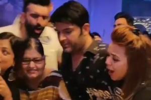 Watch video: Kapil Sharma celebrates his birthday with wife and friends