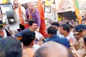 Mumbai: Video of Manoj Kotak being mobbed near Ghatkopar surfaces