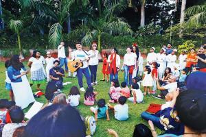 Roping people from different walks of life into a choir