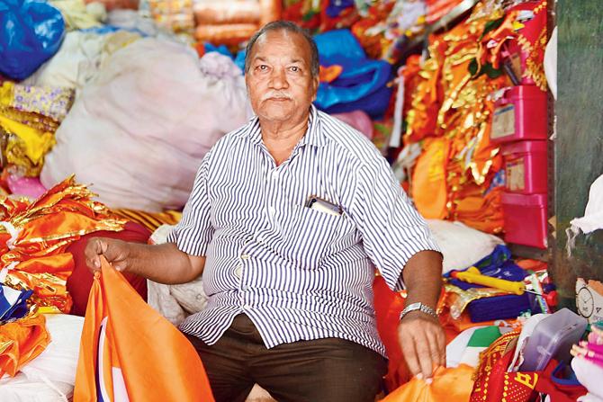 Yogesh Parekh has kept bulk supplies worth Rs 8-10 lakh ready, but hasn
