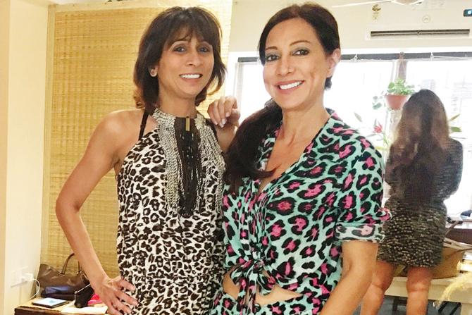 Yakuta Sarkari with Malini Ramani