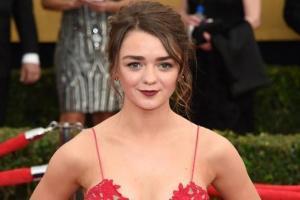 Maisie Williams had to wear strap to reverse puberty