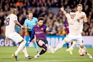 CL: If you give Messi time, he will score, says Man United boss