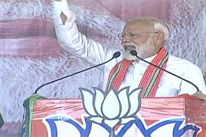 '40 TMC MLAs are in touch with me, no hope for Didi in Bengal' PM Narendra Modi. Pic/Twitter ANI