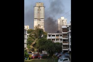 Major fire breaks out in Big Bazaar outlet in Matunga,no casualties yet