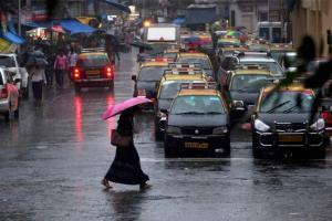 Mumbai rain: Passing cyclone bring rain to city