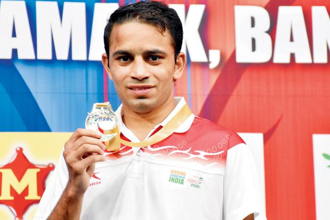 Hours after winning the gold medal at the Asian Championships in Bangkok