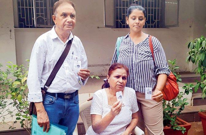 The Pathak family whose names were missing from the list
