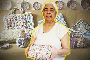 Mumbai woman's solution to plastic bags will stun you!