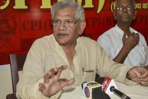 CPI(M) General Secretary Sitaram Yechury. Pic/PTI