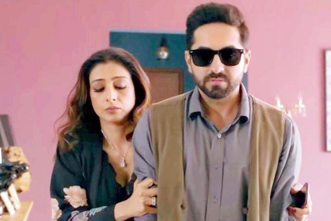 A still from AndhaDhun