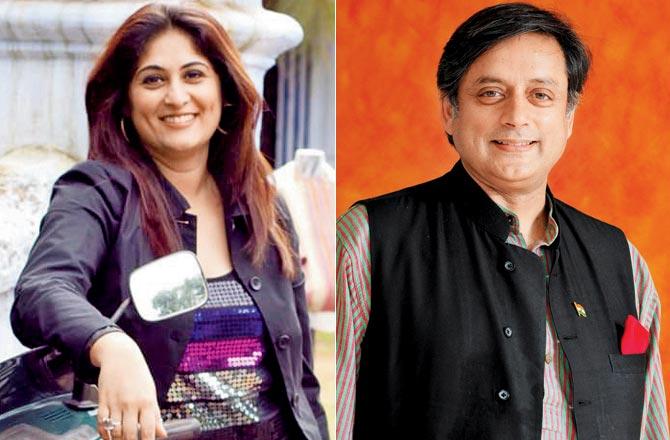 Tara Deshpande and Shashi Tharoor
