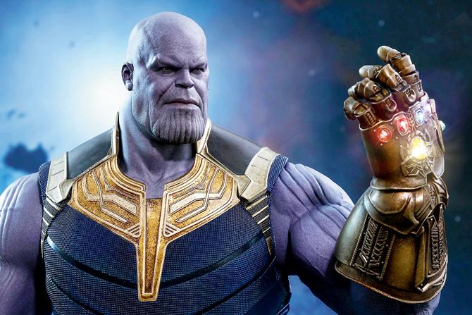 There may have also been a desi version of Thanos (above), as hinted by Sonam Kapoor Ahuja on Instagram where she posted a picture of Mogambo and his rings from her father