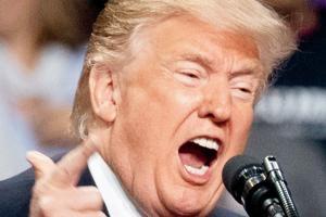 After skipping WHCD, Donald Trump devotes speech to 'fake news media'