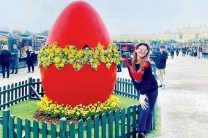 Urvashi Rautela joins Easter celebrations in Leeds
