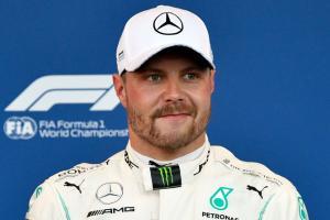 Bottas earns dramatic Azerbaijan pole