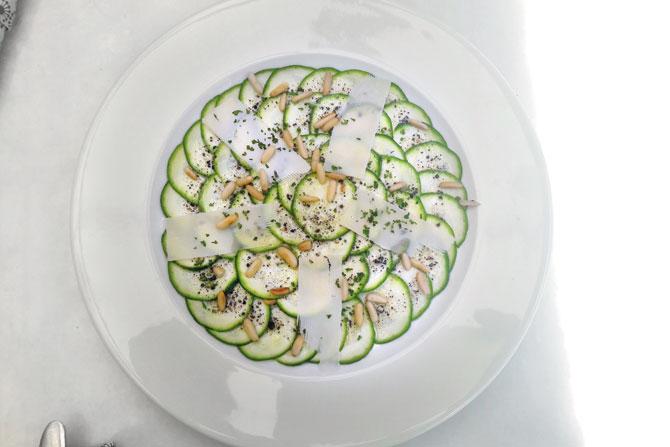 Zucchini Carpaccio
