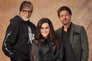 SRK wants Amitabh Bachchan to throw party for Badla's 'silent success'