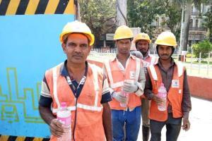 St Xavier's Institute students' #EkBottlePaani campaign