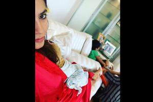 Ekta Kapoor shares a photo with her 'sons' Ravie and Laksshya