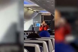 Viral video: Air hostess raps safety instructions on flight