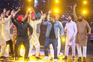 Guru Randhawa gets a Punjabi surprise on Sa Re Ga Ma Pa Lil Champs set