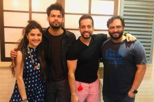Karan Kapadia launches Warning Nahi Dunga song from Blank at Radio City