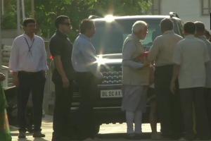 Elections 2019: Narendra Modi casts vote in Ahmedabad