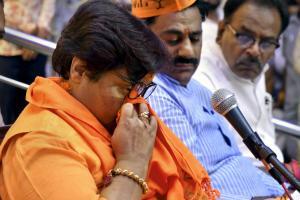 Sadhvi Pragya: I take back my statement against Karkare and apologise