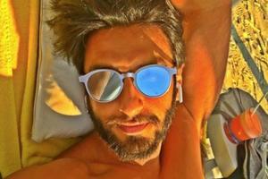 Ranveer Singh turns up the heat with a sun-kissed selfie