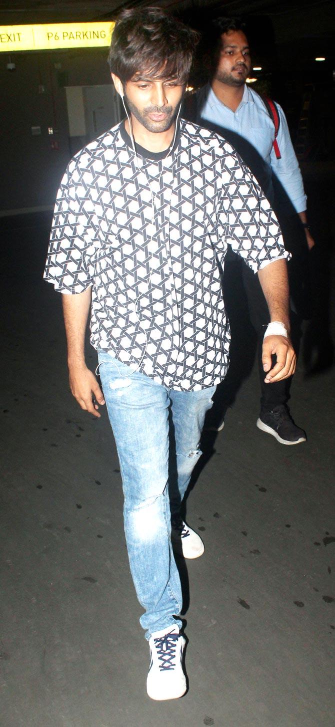 Kartik Aaryan was last seen in the movie Luka Chuppi with Kriti Sanon. His next film is Pati, Patni Aur Woh with Ananya Panday and Bhumi Pednekar.