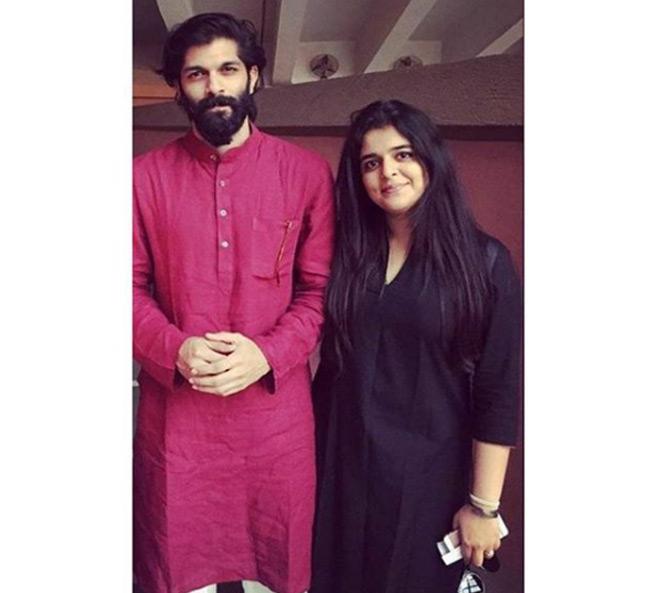 In picture: Amit Thackeray smiles for the camera after celebrating Raksha Bandhan with his sister Urvashi Thackeray.
