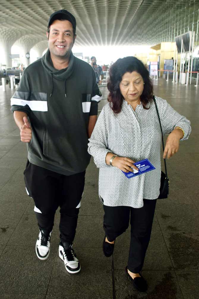 Varun Sharma, who was last seen with Sonakshi Sinha in Khandaani Shafakhana was spotted at the Mumbai airport.