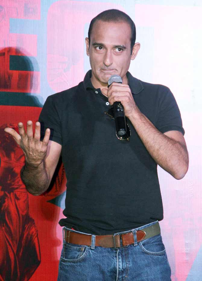 Section 375 is based on Section 375 of Indian Penal Code laws in India. In the film, Richa Chadha plays a public prosecutor fighting to get justice for her client, who claims she has been raped by a filmmaker (Rahul Bhatt), being defended by Akshaye Khanna in court.
In picture: Akshaye Khanna spoke about his film at the trailer launch.