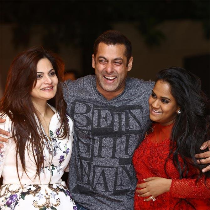 Salman Khan's sister Alvira is married to the actor-turned-producer Atul Agnihotri. Salman, who lovingly calls her Baby, constantly showers his sister with affection. Arpita too is the recipient of the actor's unconditional love. Arpita is married to Aayush Sharma, who made his Bollywood debut with LoveYatri in 2018.