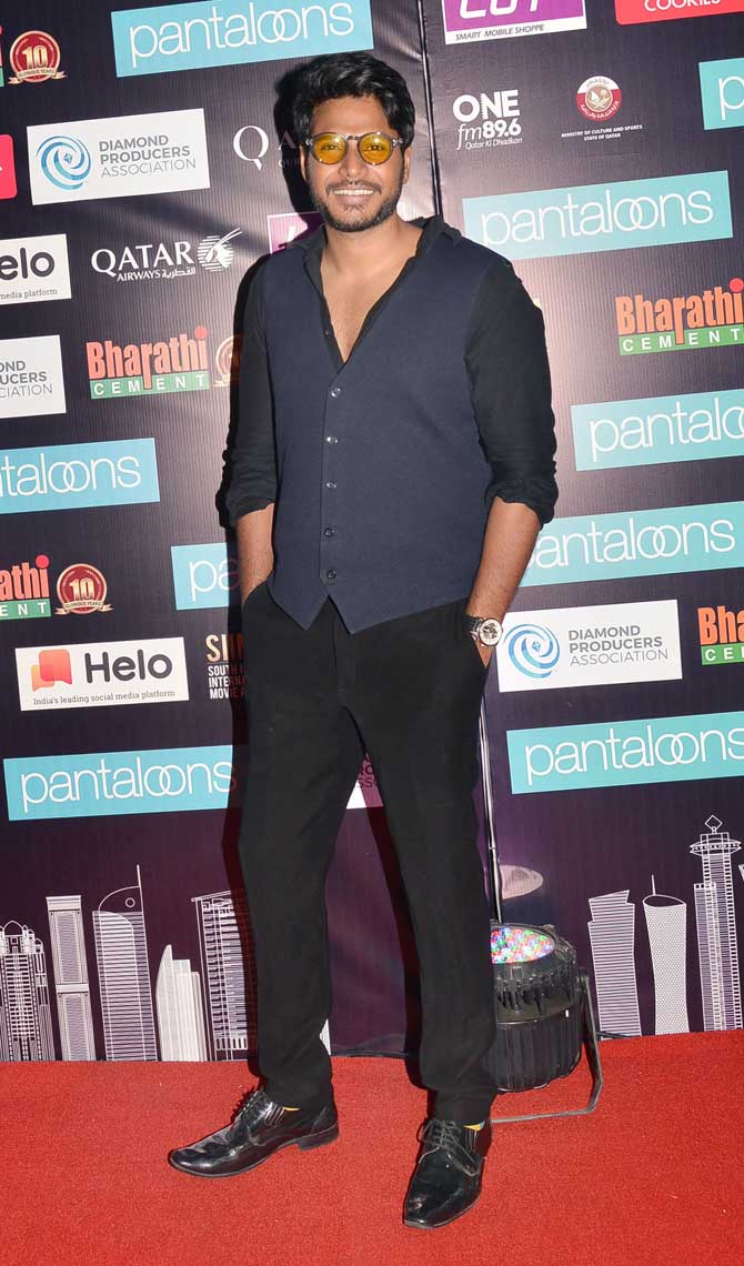 Sundeep Kishan, whose current movie release includes the Akshay Kumar-starrer Mission Mangal, was all smiles on the red carpet of SIIMA 2019.