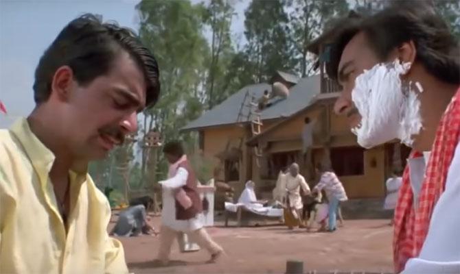 Sunil Grover used to pick a character from his family and used to highlight one side of him/her in their family marriages. 