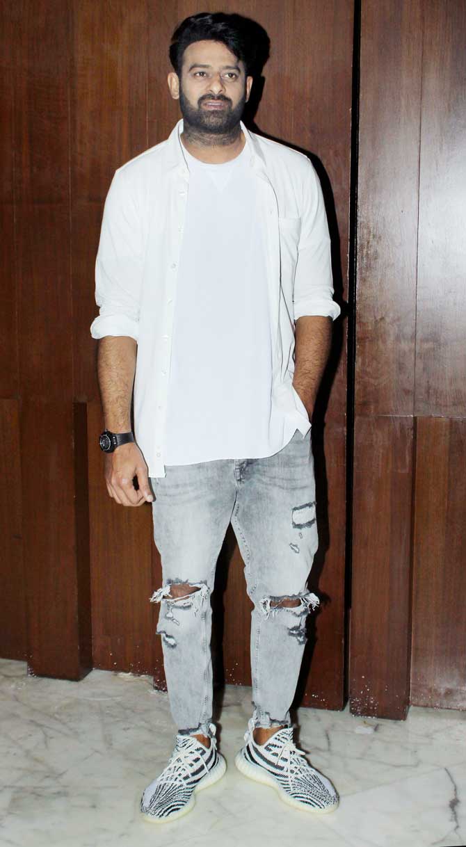 Although Prabhas' film, Baahubali was dubbed in Hindi, Saaho marks the debut of Prabhas in the Hindi film industry. At the trailer launch of the film in Mumbai, Prabhas confessed that he loves Bollywood and aspires to continue making films in Hindi, only if the audience acknowledges and loves his hard work.