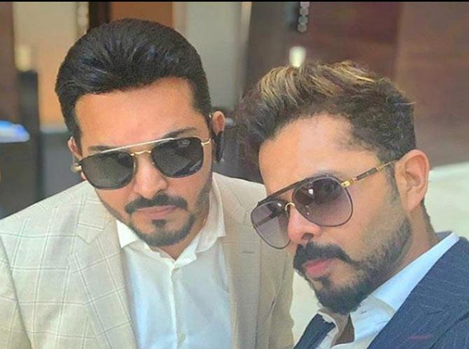Sreesanth shared this photo with a friend and captioned it: Grant us brotherhood, not only for this day but for all our years – a brotherhood not of words but of acts and deeds”#brotherhood #love #time #respect