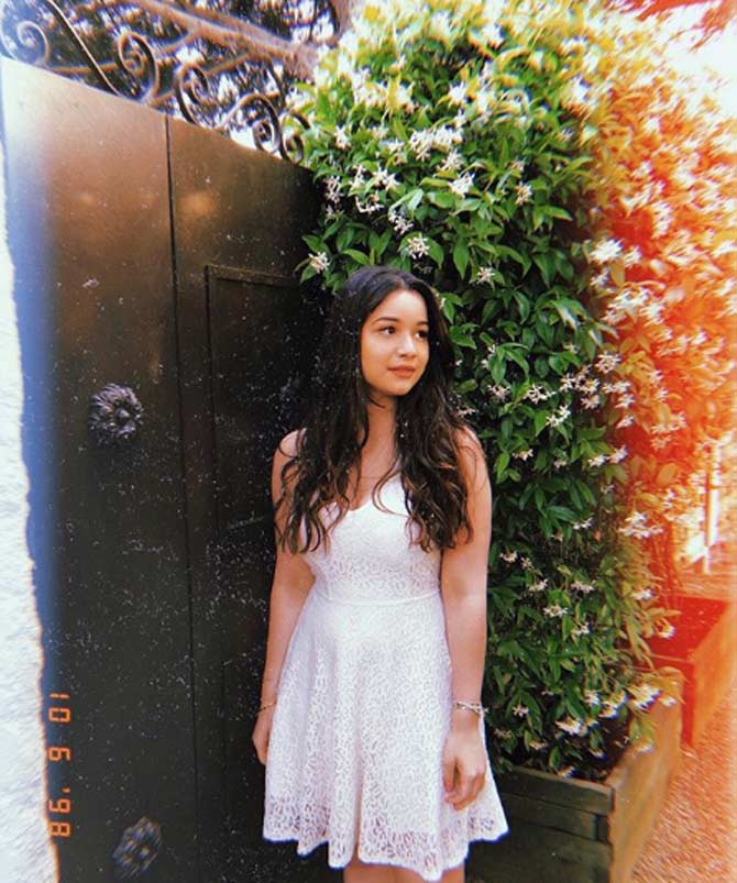 In picture: Sara Tendulkar looks ravishing in a white dress